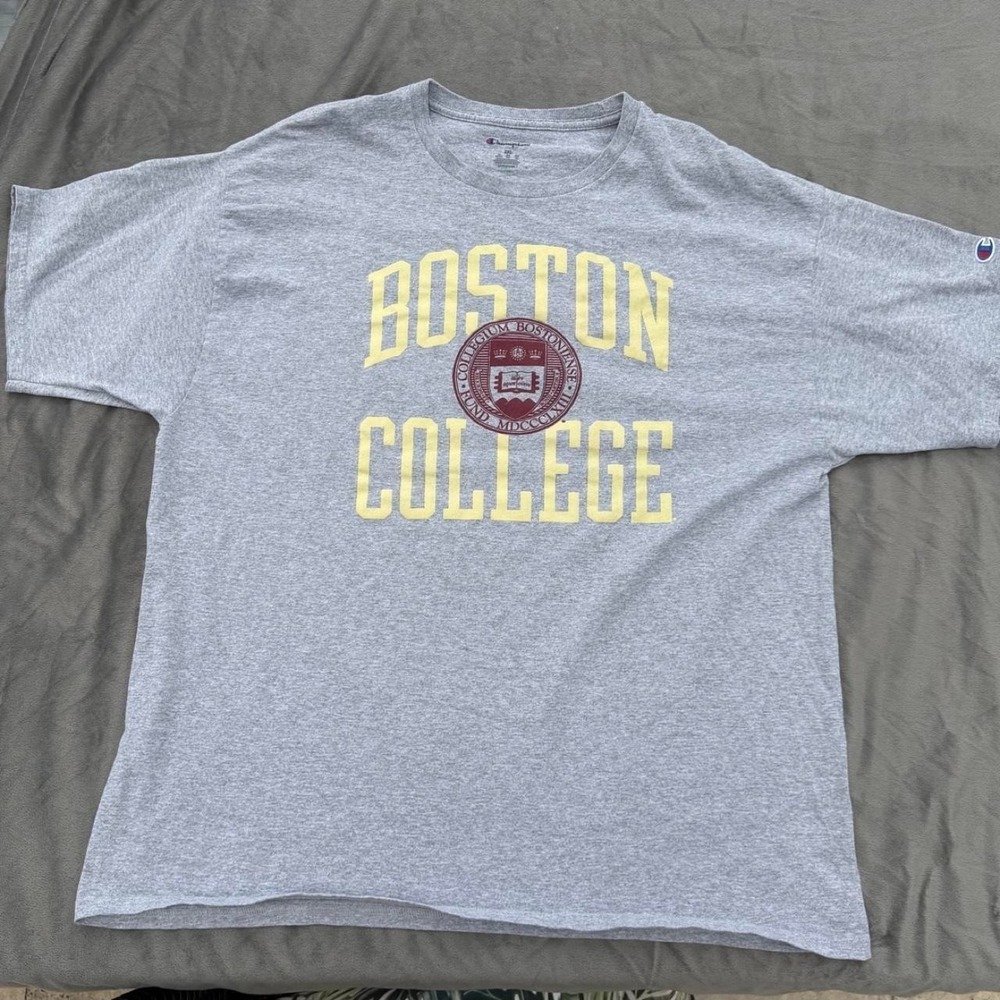 CHAMPION BOSTON COLLEGE T SHIRT MEN SIZE 2XL